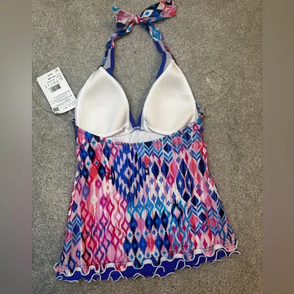 Profile By Gottex Multicolor Halter Bikini - Picture 2 of 4